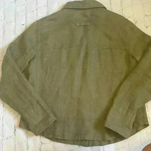 Nicole Miller linen top NWT - Picture 5 of 7